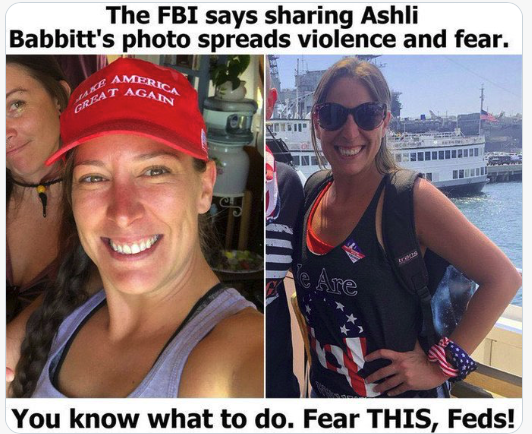 Justice for Ashli&nbsp;Babbitt