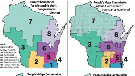 Wisconsin Congressional Districts.