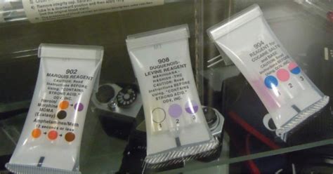 Colorimetric Drug Tests…