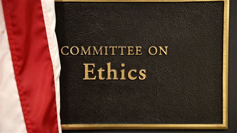 House Ethics Committee…