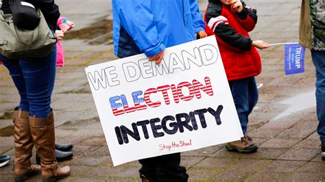 Election Integrity.