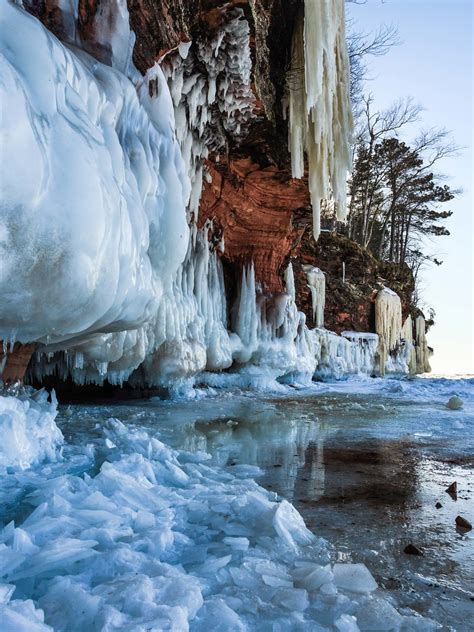 The Apostle Islands Sea Caves Had Their Moment in 2026 — And It Was Gone in a&nbsp;Day